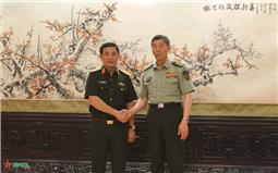Bộ trưởng Phan Văn Giang gặp song phương Bộ trưởng Quốc phòng Trung Quốc
